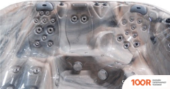 Бассейн Allseas Spa DS 201 212X212X92 (СЕРЫЙ) С ДЖАКУЗИ (331133)