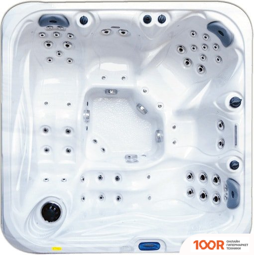 Бассейн Allseas Spa DS 201 212X212X92 (БЕЛЫЙ) С ДЖАКУЗИ (331132)