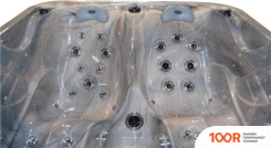 Бассейн Allseas Spa DS 101 200X64X82 (СЕРЫЙ) С ДЖАКУЗИ (331131)