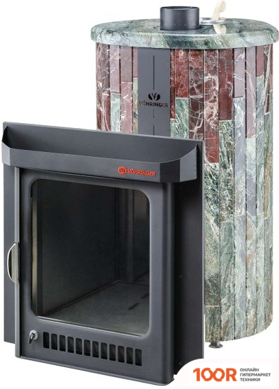 Банная печь Ферингер ОПТИМА ЖАДЕИТ + РОССО ЛЕВАНТЕ, СЕРИЯ "ПФ" (331100)