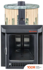 Банная печь Ферингер ОПТИМА ЖАДЕИТ + ОКАМЕНЕВШЕЕ ДЕРЕВО, СЕРИЯ "ПФ" (331099)