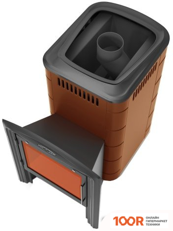 Банная печь Термофор ТУНГУСКА 2017 INOX ВИТРА (ТЕРРАКОТА) (331031)