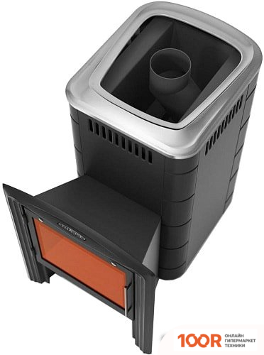 Банная печь Термофор ТУНГУСКА 2017 INOX ВИТРА (АНТРАЦИТ) (331029)