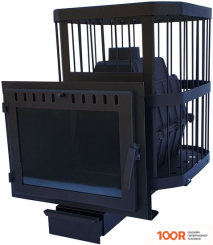 Банная печь Сибирь 21 С ПАНОРАМНОЙ ДВЕРЦЕЙ (330896)