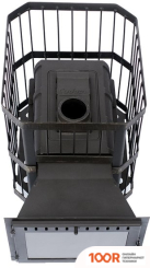 Банная печь Сибирь 18 С ПАНОРАМНОЙ ДВЕРЦЕЙ (330893)