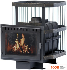 Банная печь Сибирь 18 С ПАНОРАМНОЙ ДВЕРЦЕЙ (330893)