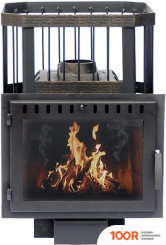 Банная печь Сибирь 18 С ПАНОРАМНОЙ ДВЕРЦЕЙ (330893)