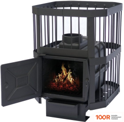 Банная печь Сибирь 15 БЕЗ ВЫНОСНОГО ТОПОЧНОГО КАНАЛА (330888)