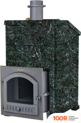 Банная печь Гефест ЗК-45 (П) ПРЕЗИДЕНТ 1140/50 СЕРПЕНТИНИТ (330854)