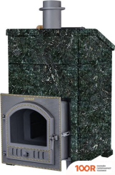 Банная печь Гефест ЗК-40 (М) ПРЕЗИДЕНТ 1120/50 СЕРПЕНТИНИТ (330838)