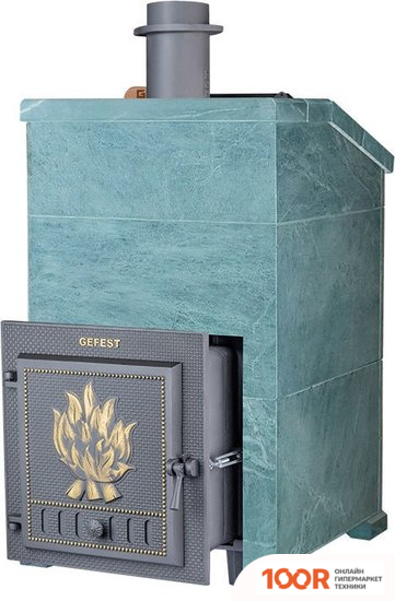 Банная печь Гефест ЗК-30 ПРЕЗИДЕНТ 1000/50 ТАЛЬКОХЛОРИТ (330834)