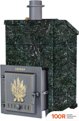 Банная печь Гефест ЗК-18 ПРЕЗИДЕНТ 850/50 СЕРПЕНТИНИТ (330823)