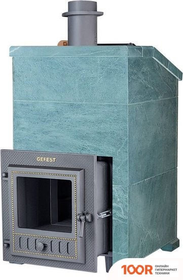 Банная печь Гефест 25 (М) ПРЕЗИДЕНТ 1000/50 ТАЛЬКОХЛОРИТ (330768)