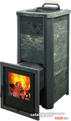 Банная печь Варвара ТЕРМА СКАЗКА УДЛИНЕННАЯ (ПИРОКСЕНИТ, СТАЛЬ/НЕРЖАВЕЮЩАЯ СТАЛЬ) (330757)