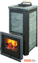 Банная печь Варвара ТЕРМА СКАЗКА МИНИ (ТАЛЬКОХЛОРИТ, СТАЛЬ/НЕРЖАВЕЮЩАЯ СТАЛЬ) (330751)