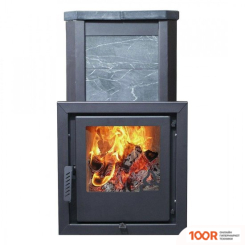 Банная печь Варвара СКАЗКА УДЛИНЕННАЯ (ТАЛЬКОХЛОРИТ, СТАЛЬ + НЕРЖАВЕЙКА) (330738)