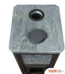 Банная печь Варвара СКАЗКА МИНИ ДУЭТ (ТАЛЬКОХЛОРИТ, СТАЛЬ) (330731)