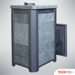 Банная печь Варвара СКАЗКА МИНИ (ПИРОКСЕНИТ, СТАЛЬ/НЕРЖАВЕЮЩАЯ СТАЛЬ) (330725)