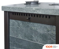 Банная печь Варвара СКАЗКА ДУЭТ (ТАЛЬКОХЛОРИТ, СТАЛЬ) (330723)