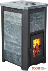 Банная печь Варвара СКАЗКА ДУЭТ (ТАЛЬКОХЛОРИТ, СТАЛЬ) (330723)