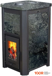 Банная печь Варвара СКАЗКА ДУЭТ (ПИРОКСЕНИТ, СТАЛЬ + НЕРЖАВЕЙКА) (330720)