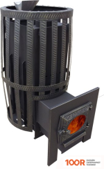 Банная печь Березка КОРВЕТ 18 ЗК (ДТ-3 СТЕКЛО) (330699)