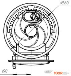 Банная печь Prometall АТМОСФЕРА М КТТ (330615)