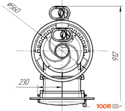 Банная печь Prometall АТМОСФЕРА XXL (СЕТКА НЕРЖАВЕЙКА) (330612)