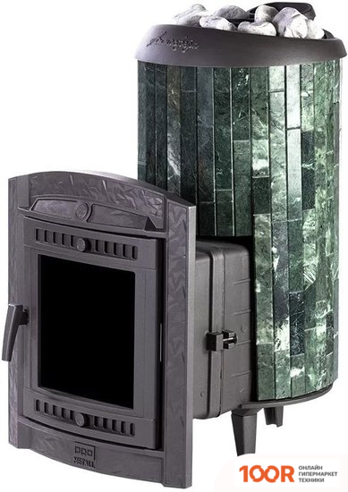 Банная печь Prometall АТМОСФЕРА XL (ЗМЕЕВИК, ЛАМЕЛИ) (330607)