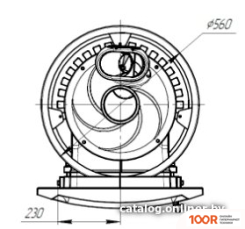 Банная печь Prometall АТМОСФЕРА L КТТ (СЕТКА НЕРЖАВЕЙКА) (330603)