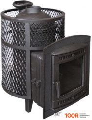 Банная печь Prometall АТМОСФЕРА (С СЕТКОЙ ДЛЯ КАМНЕЙ ИЗ НЕРЖАВЕЮЩЕЙ СТАЛИ) (330589)