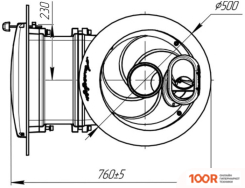 Банная печь Prometall АТМОСФЕРА (В ЛАМЕЛЯХ ЖАДЕИТ, ПЕРЕНЕСЕННЫЙ РИСУНОК) (330585)