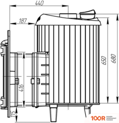Банная печь Prometall АТМОСФЕРА (В ЛАМЕЛЯХ ЖАДЕИТ, ПЕРЕНЕСЕННЫЙ РИСУНОК) (330585)