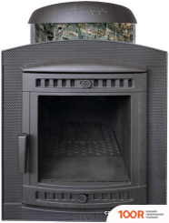 Банная печь Prometall АТМОСФЕРА (В ЛАМЕЛЯХ ЖАДЕИТ, ПЕРЕНЕСЕННЫЙ РИСУНОК) (330585)