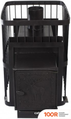 Банная печь ComfortProm ЧУГУННАЯ ДВЕРЬ (СТАЛЬ 3ММ, 160КГ) (330535)