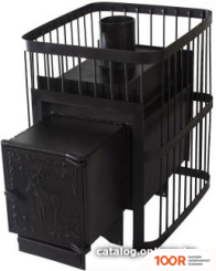 Банная печь ComfortProm ЧУГУННАЯ ДВЕРЬ (СТАЛЬ 3ММ, 160КГ) (330535)