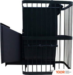 Банная печь ComfortProm ЧУГУН 20М3 ЗАКРЫТАЯ КАМЕНКА, ПАНОРАМА (330526)