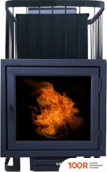 Банная печь ComfortProm ЧУГУН 20М3 ЗАКРЫТАЯ КАМЕНКА, ПАНОРАМА (330526)