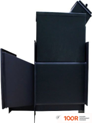 Банная печь ComfortProm СТАЛЬ 8ММ 26М3, ЗАКРЫТАЯ КАМЕНКА, ПАНОРАМА (330518)