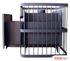 Банная печь ComfortProm СТАЛЬ 3ММ 20М3, ДВЕРЬ СО СТЕКЛОМ (330506)