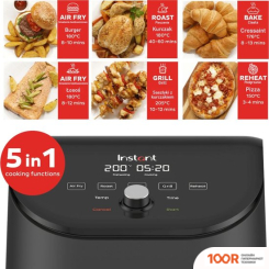 Аэрогриль / фритюрница Instant VORTEX SLIM (ЧЕРНЫЙ) (330397)