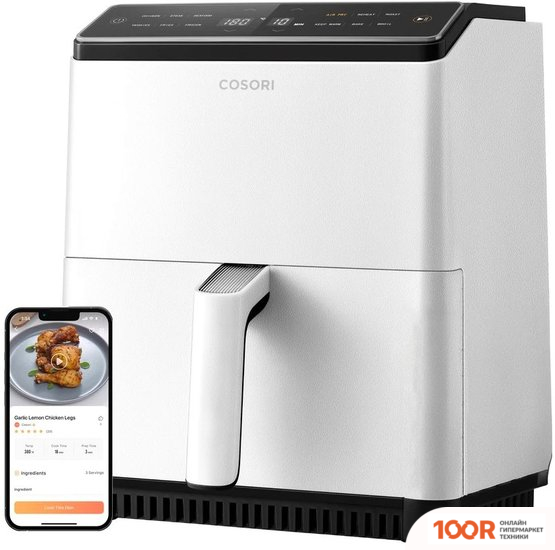 Аэрогриль / фритюрница Cosori DUAL BLAZE AIR FRYER CAF-P583S-WEU (330355)