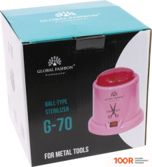 Аппарат для маникюра и педикюра Global Fashion СТЕРИЛИЗАТОР ШАРИКОВЫЙ G-70-WHITE (330193)