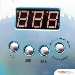 Аппарат для маникюра и педикюра Global Fashion RAINBOW SUN X BLUE ДЛЯ НОГТЕЙ LED/UV 54W (СИНЯЯ) (330166)