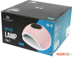 Аппарат для маникюра и педикюра Global Fashion GLOBAL G-2 ДЛЯ НОГТЕЙ 66W (РОЗОВАЯ) (330162)