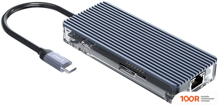 Хаб / Док-станция Orico WB-8P-GY (330087)