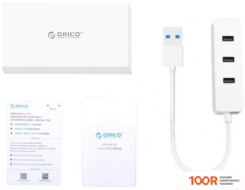 Хаб / Док-станция Orico W5PH4-U32-WH (330083)