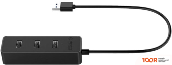 Хаб / Док-станция Orico W5PH4-U32-BK (330082)