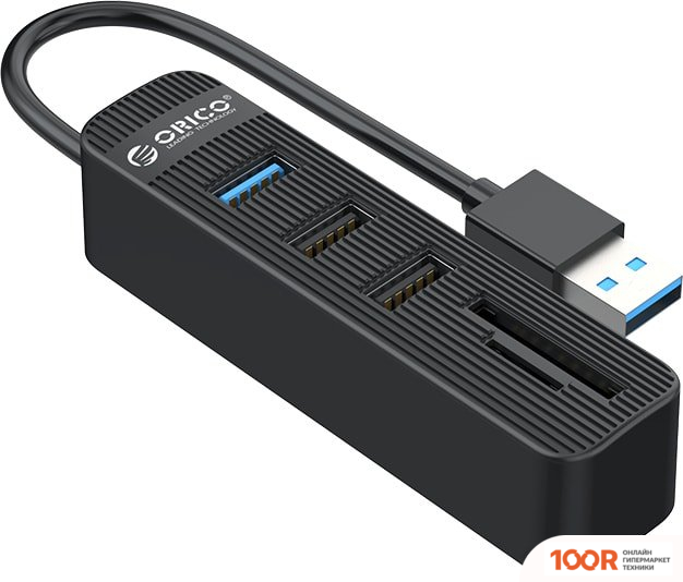 Хаб / Док-станция Orico TWU32-3AST-BK (330079)