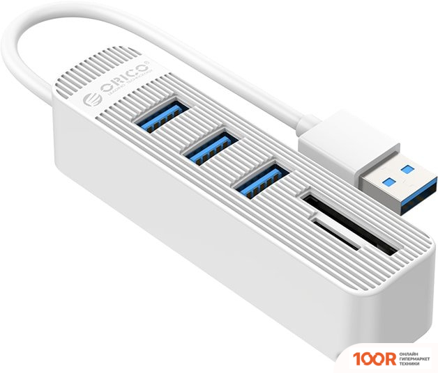 Хаб / Док-станция Orico TWU3-3AST-WH (330077)